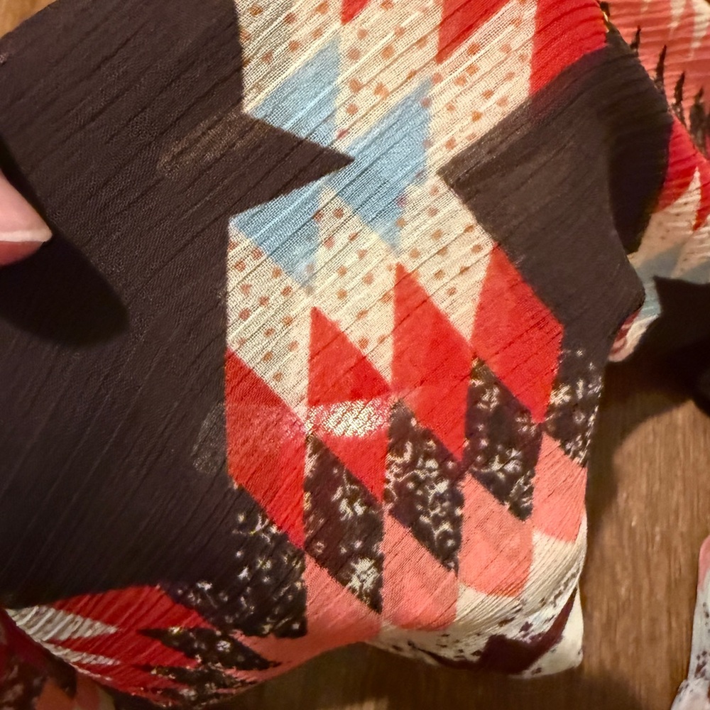 LOFT Multicolor Patterned Dress - Picture 3 of 4